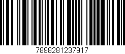 Código de barras (EAN, GTIN, SKU, ISBN): '7898281237917'