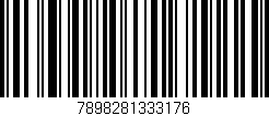 Código de barras (EAN, GTIN, SKU, ISBN): '7898281333176'