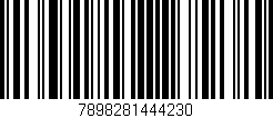 Código de barras (EAN, GTIN, SKU, ISBN): '7898281444230'