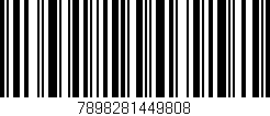 Código de barras (EAN, GTIN, SKU, ISBN): '7898281449808'