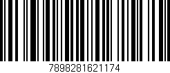 Código de barras (EAN, GTIN, SKU, ISBN): '7898281621174'