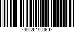 Código de barras (EAN, GTIN, SKU, ISBN): '7898281990607'