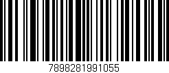 Código de barras (EAN, GTIN, SKU, ISBN): '7898281991055'