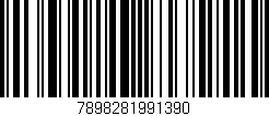 Código de barras (EAN, GTIN, SKU, ISBN): '7898281991390'