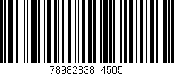 Código de barras (EAN, GTIN, SKU, ISBN): '7898283814505'