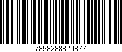 Código de barras (EAN, GTIN, SKU, ISBN): '7898288820877'