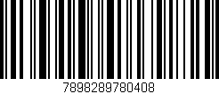 Código de barras (EAN, GTIN, SKU, ISBN): '7898289780408'