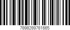 Código de barras (EAN, GTIN, SKU, ISBN): '7898289781665'
