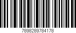 Código de barras (EAN, GTIN, SKU, ISBN): '7898289784178'