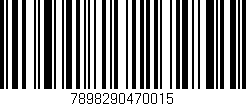 Código de barras (EAN, GTIN, SKU, ISBN): '7898290470015'