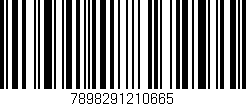 Código de barras (EAN, GTIN, SKU, ISBN): '7898291210665'