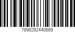 Código de barras (EAN, GTIN, SKU, ISBN): '7898292440689'