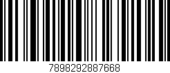 Código de barras (EAN, GTIN, SKU, ISBN): '7898292887668'