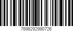 Código de barras (EAN, GTIN, SKU, ISBN): '7898292990726'