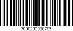 Código de barras (EAN, GTIN, SKU, ISBN): '7898292990795'