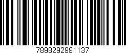 Código de barras (EAN, GTIN, SKU, ISBN): '7898292991137'