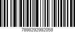 Código de barras (EAN, GTIN, SKU, ISBN): '7898292992058'