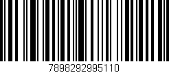 Código de barras (EAN, GTIN, SKU, ISBN): '7898292995110'