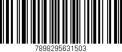 Código de barras (EAN, GTIN, SKU, ISBN): '7898295631503'