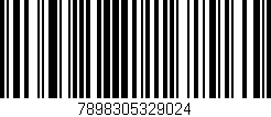 Código de barras (EAN, GTIN, SKU, ISBN): '7898305329024'