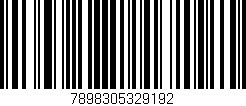 Código de barras (EAN, GTIN, SKU, ISBN): '7898305329192'