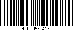 Código de barras (EAN, GTIN, SKU, ISBN): '7898305624167'