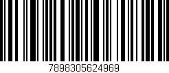 Código de barras (EAN, GTIN, SKU, ISBN): '7898305624969'
