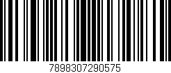 Código de barras (EAN, GTIN, SKU, ISBN): '7898307290575'