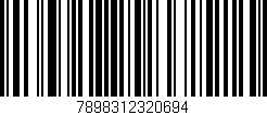 Código de barras (EAN, GTIN, SKU, ISBN): '7898312320694'