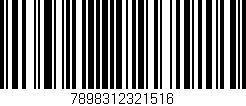 Código de barras (EAN, GTIN, SKU, ISBN): '7898312321516'
