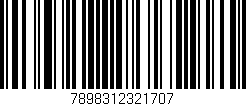 Código de barras (EAN, GTIN, SKU, ISBN): '7898312321707'
