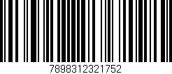 Código de barras (EAN, GTIN, SKU, ISBN): '7898312321752'