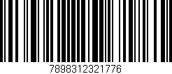 Código de barras (EAN, GTIN, SKU, ISBN): '7898312321776'