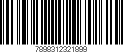 Código de barras (EAN, GTIN, SKU, ISBN): '7898312321899'
