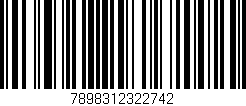 Código de barras (EAN, GTIN, SKU, ISBN): '7898312322742'