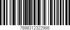 Código de barras (EAN, GTIN, SKU, ISBN): '7898312322988'