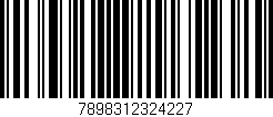 Código de barras (EAN, GTIN, SKU, ISBN): '7898312324227'