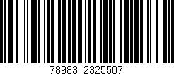 Código de barras (EAN, GTIN, SKU, ISBN): '7898312325507'