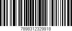 Código de barras (EAN, GTIN, SKU, ISBN): '7898312329918'