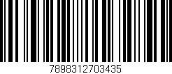 Código de barras (EAN, GTIN, SKU, ISBN): '7898312703435'