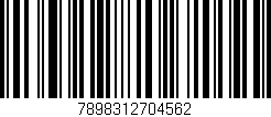 Código de barras (EAN, GTIN, SKU, ISBN): '7898312704562'