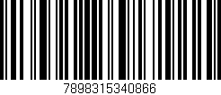 Código de barras (EAN, GTIN, SKU, ISBN): '7898315340866'