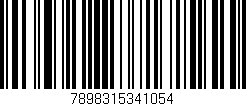 Código de barras (EAN, GTIN, SKU, ISBN): '7898315341054'