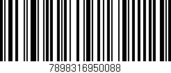 Código de barras (EAN, GTIN, SKU, ISBN): '7898316950088'
