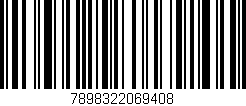 Código de barras (EAN, GTIN, SKU, ISBN): '7898322069408'