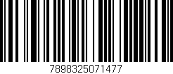 Código de barras (EAN, GTIN, SKU, ISBN): '7898325071477'