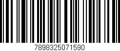Código de barras (EAN, GTIN, SKU, ISBN): '7898325071590'