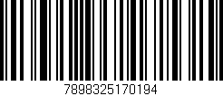 Código de barras (EAN, GTIN, SKU, ISBN): '7898325170194'