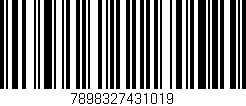 Código de barras (EAN, GTIN, SKU, ISBN): '7898327431019'