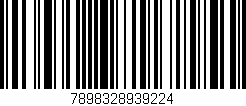 Código de barras (EAN, GTIN, SKU, ISBN): '7898328939224'